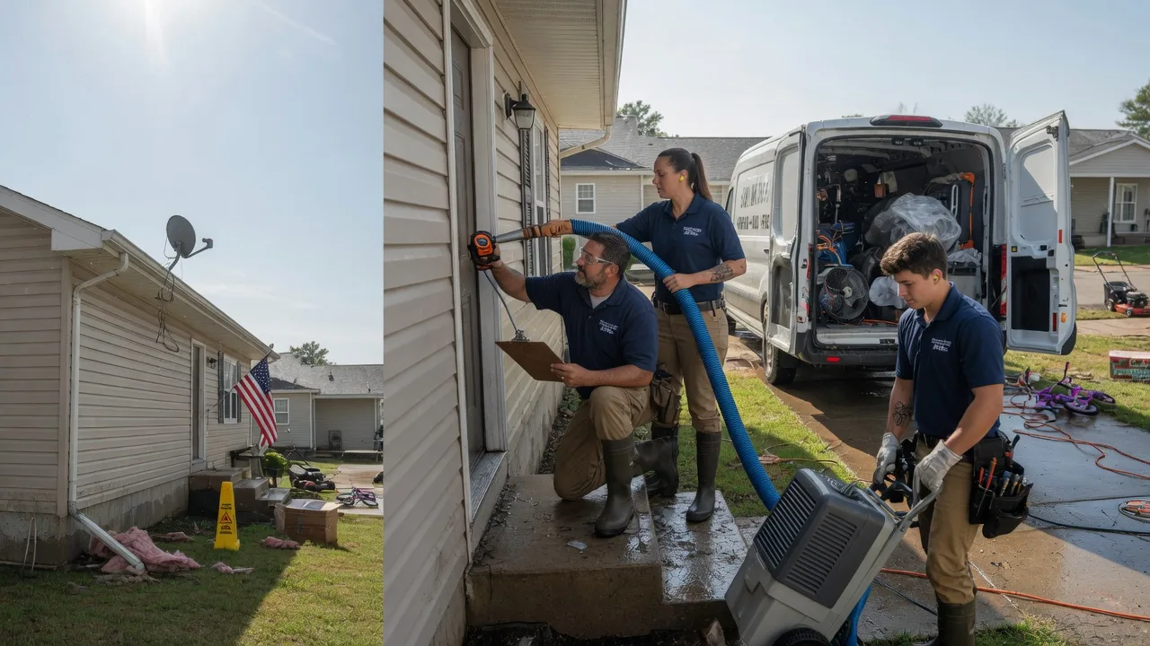 Ceiling Water Damage Restoration in New Baltimore, MI near me
